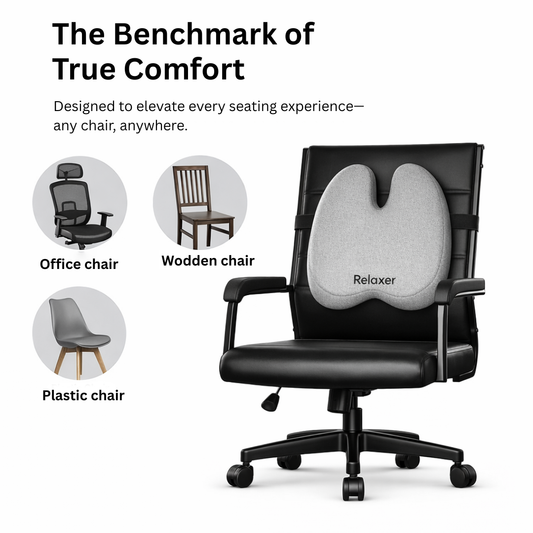 Relaxer Pro Orthopedic Backrest Cushion