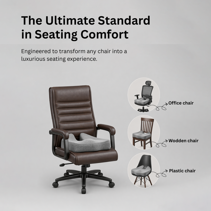 Versatility: Ideal for office chairs, gaming setups, car seats, or even upgrading a hard dining chair.