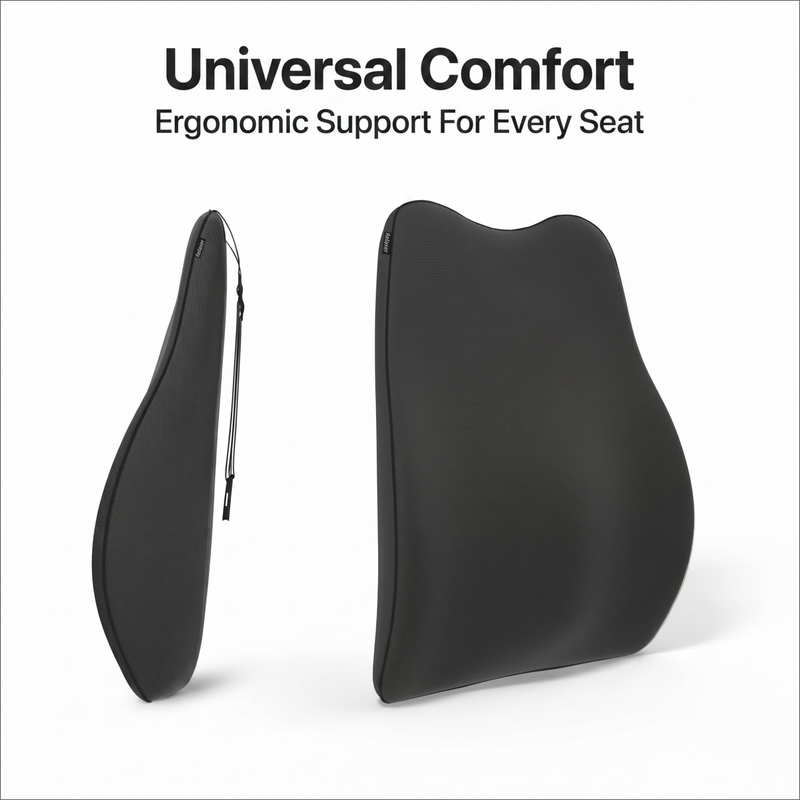 3D Cervical Neck Support: The neck rest pillow fills the gap between the seat and your head, providing steady support that helps alleviate neck stiffness and shoulder fatigue