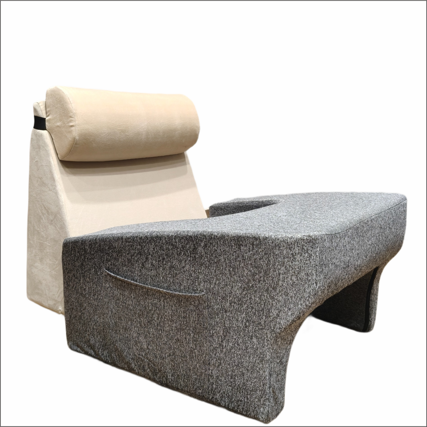 Relaxer Bed Wedge Pillow & Orthopedic Lap Desk Set