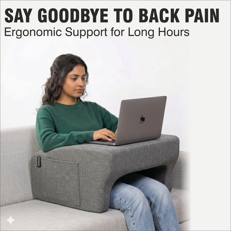 Versatile Use: Ideal for a variety of activities including gaming, working from home, reading, or watching TV.