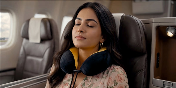 Best travel neck pillow Indian trains flights — Relaxer