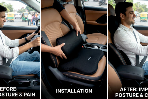 Car Back Rest Cushion: Fix Your Driving Posture in 5 Minutes