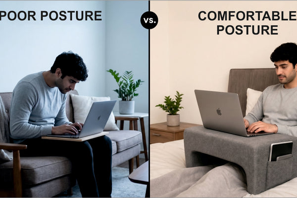 Lap Desk for Work from Home: Why Your Sofa Couch Setup Is Hurting You