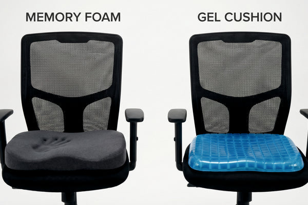 Memory Foam vs Gel Cushion: Which Is Better for Your Back?