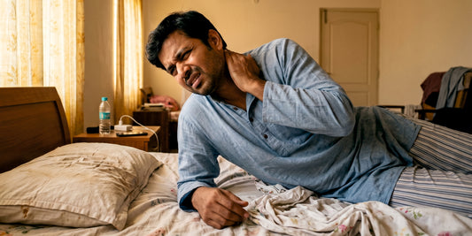 Waking up with neck pain every morning — Relaxer cervical pillow