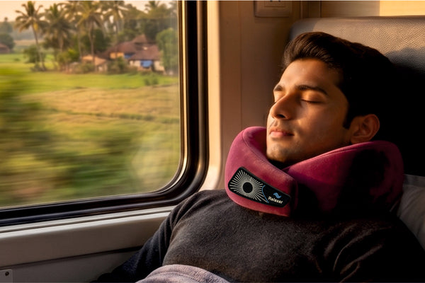 Why Every Long Journey Leaves You With a Stiff Neck (Flight, Train & Car Fix)