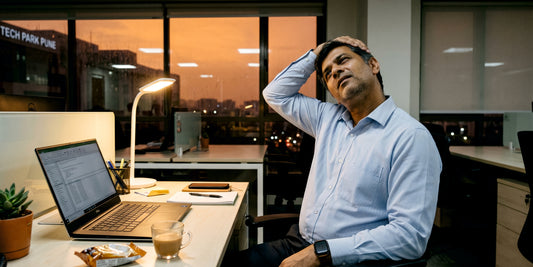 Neck pain after work day India — Relaxer cervical support