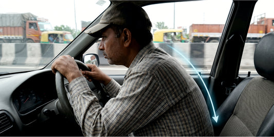 Car seat ruining spine India — Relaxer car support