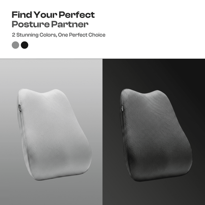 Relaxer Car Back Seat Rest | Lumbar Support Cushion | Ergonomic Driving Comfort