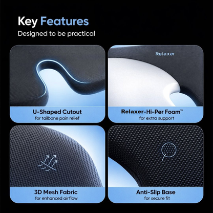 Relaxer Orthopedic Car Tailbone Support