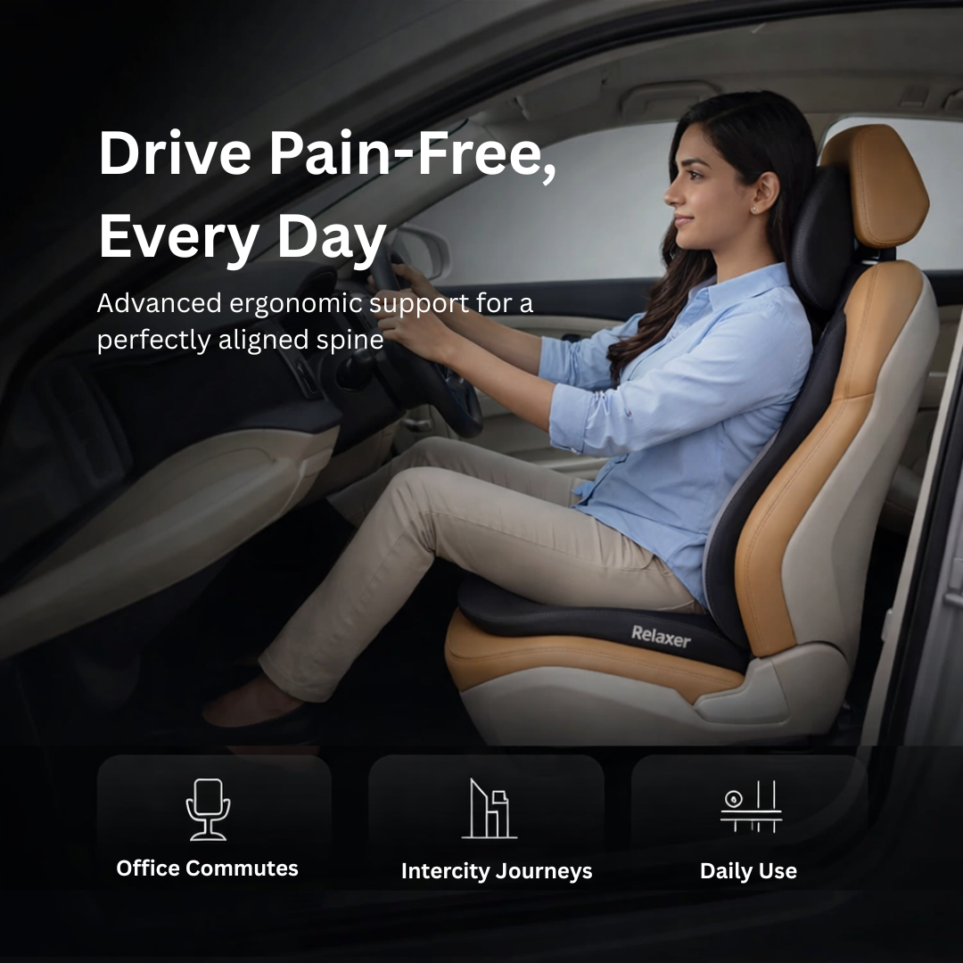 Orthopedic Car Comfort Combo for Neck & Back Support