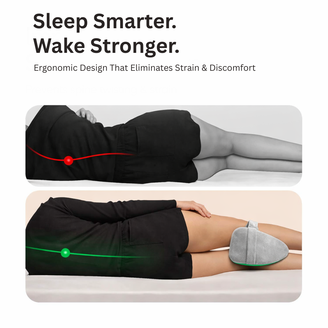 Relaxer Orthopedic Memory Foam Knee Pillow