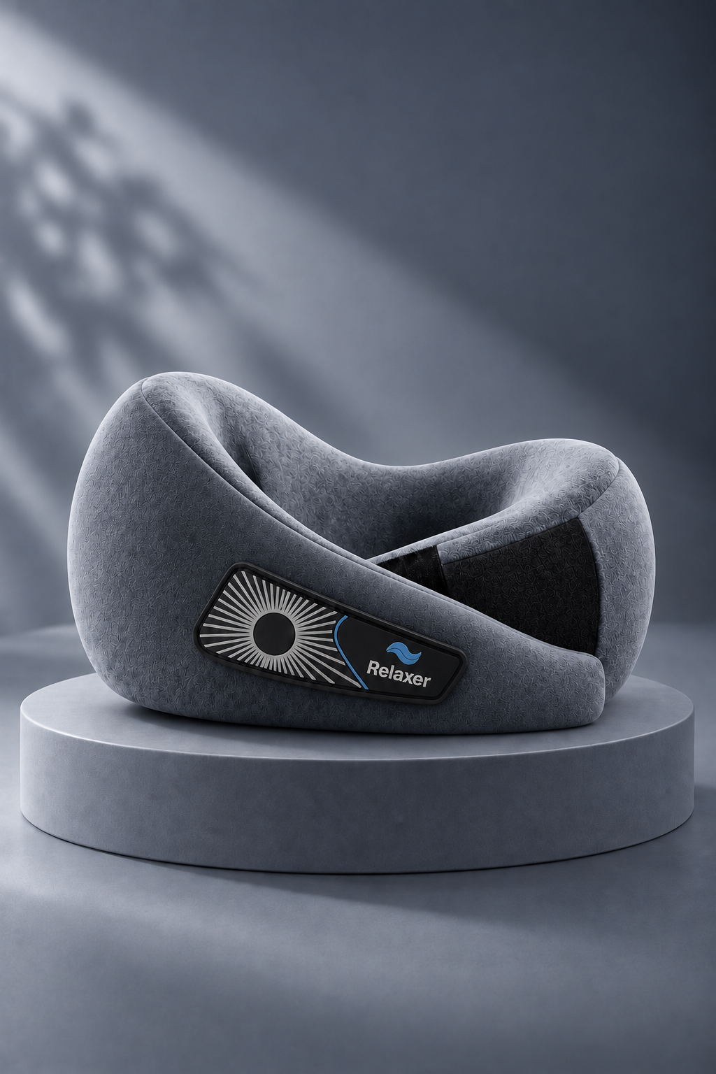 360° Adjustable Travel Neck Pillow with Chin Support Relaxer
