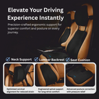 Orthopedic Car Comfort Combo for Neck & Back Support