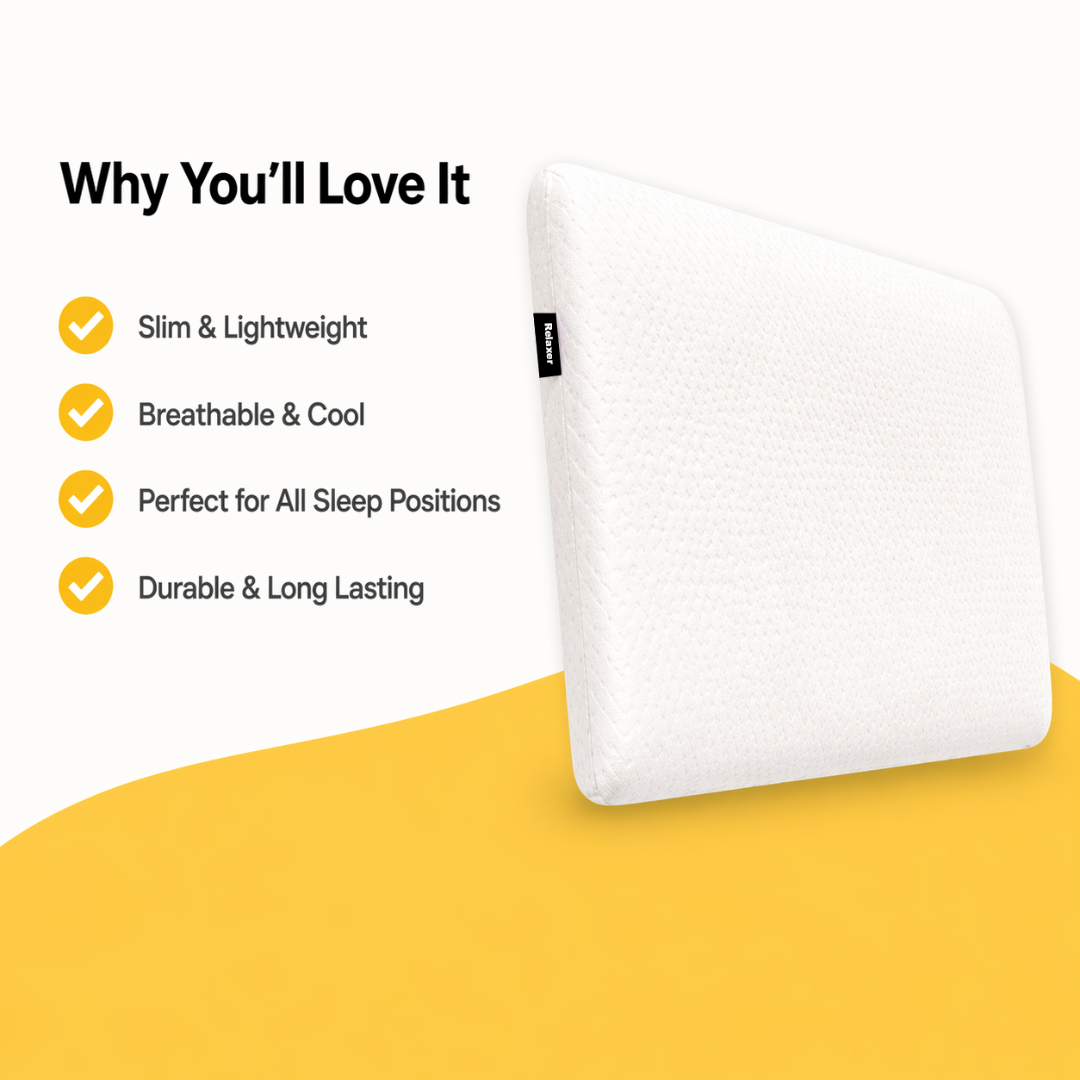 Relaxer Ultra Slim Orthopedic Pillow