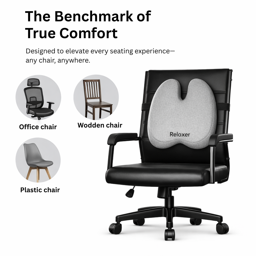 Relaxer Pro Orthopedic Backrest Cushion