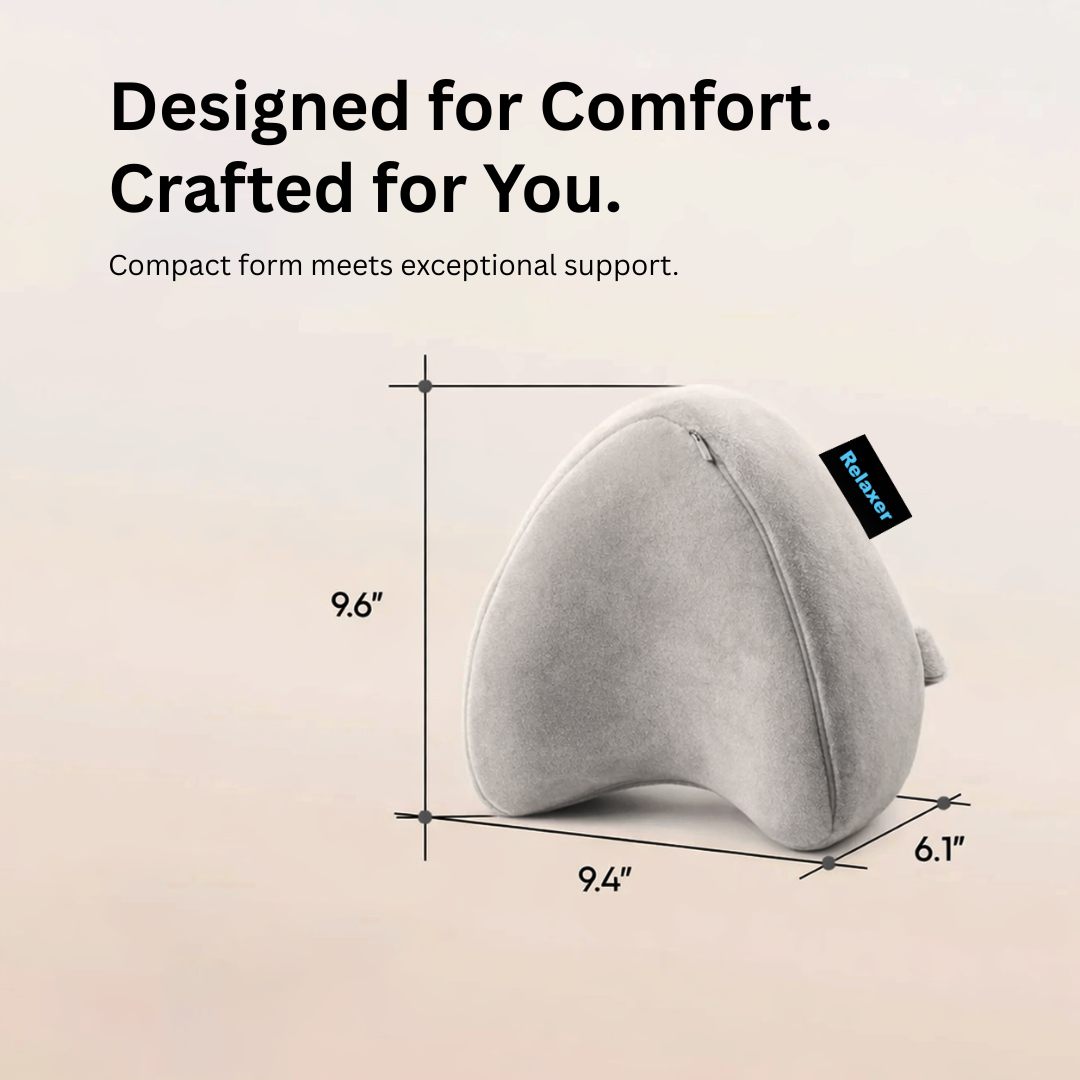Relaxer Orthopedic Memory Foam Knee Pillow