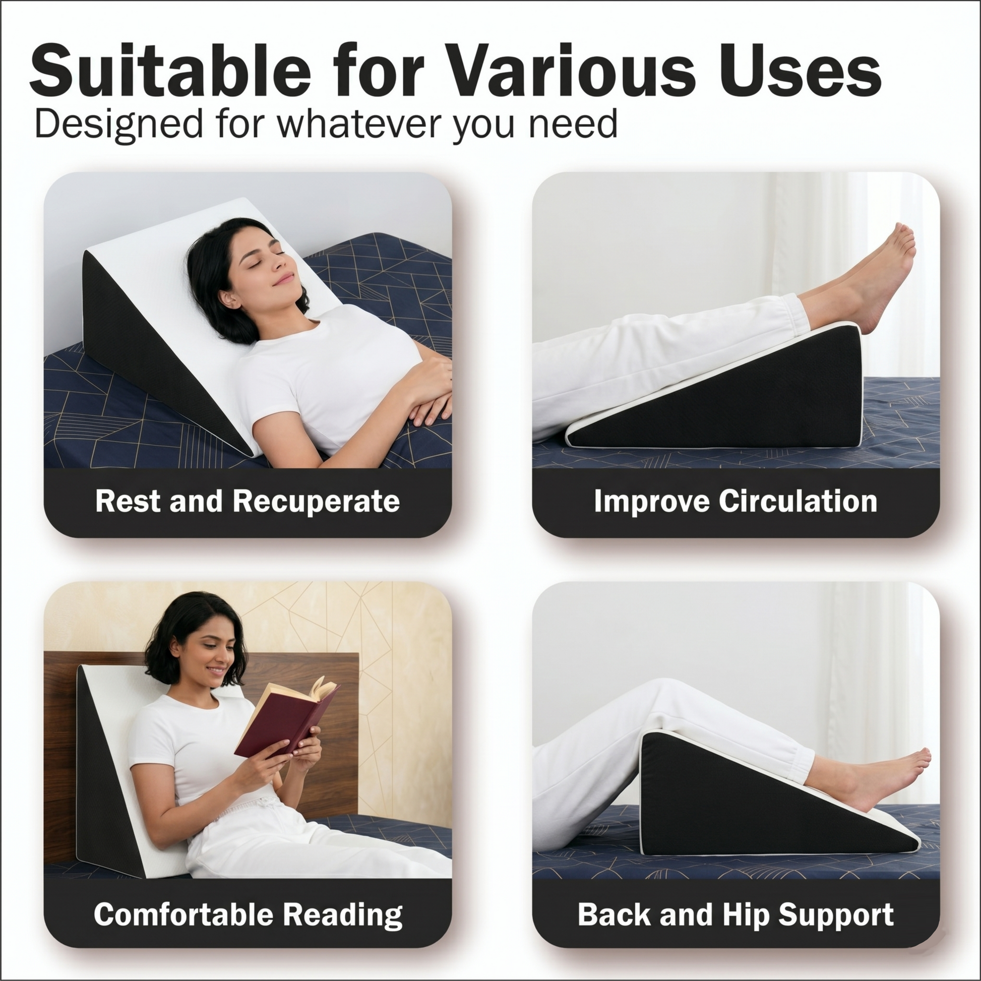 Relaxer Orthopedic Wedge Cushion - Relaxer