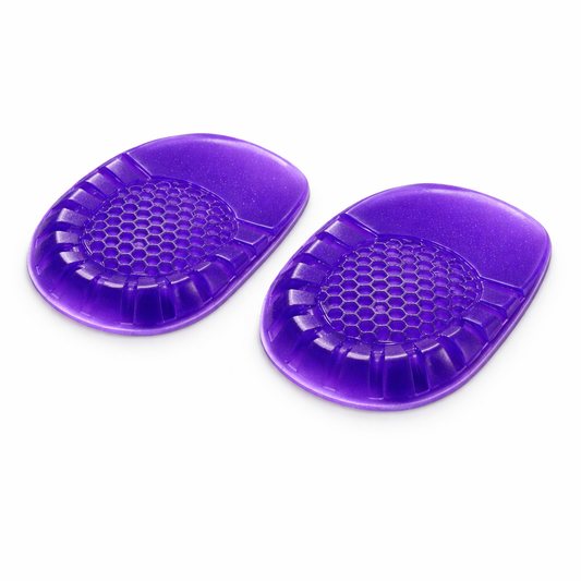 Relaxer Heel Cups (Heel Caps) | Heel Pain Relief & Shock Absorption | Soft Gel Support