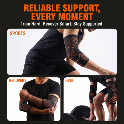 Relaxer orthopedic Elbow Brace Compression Sleeve Set