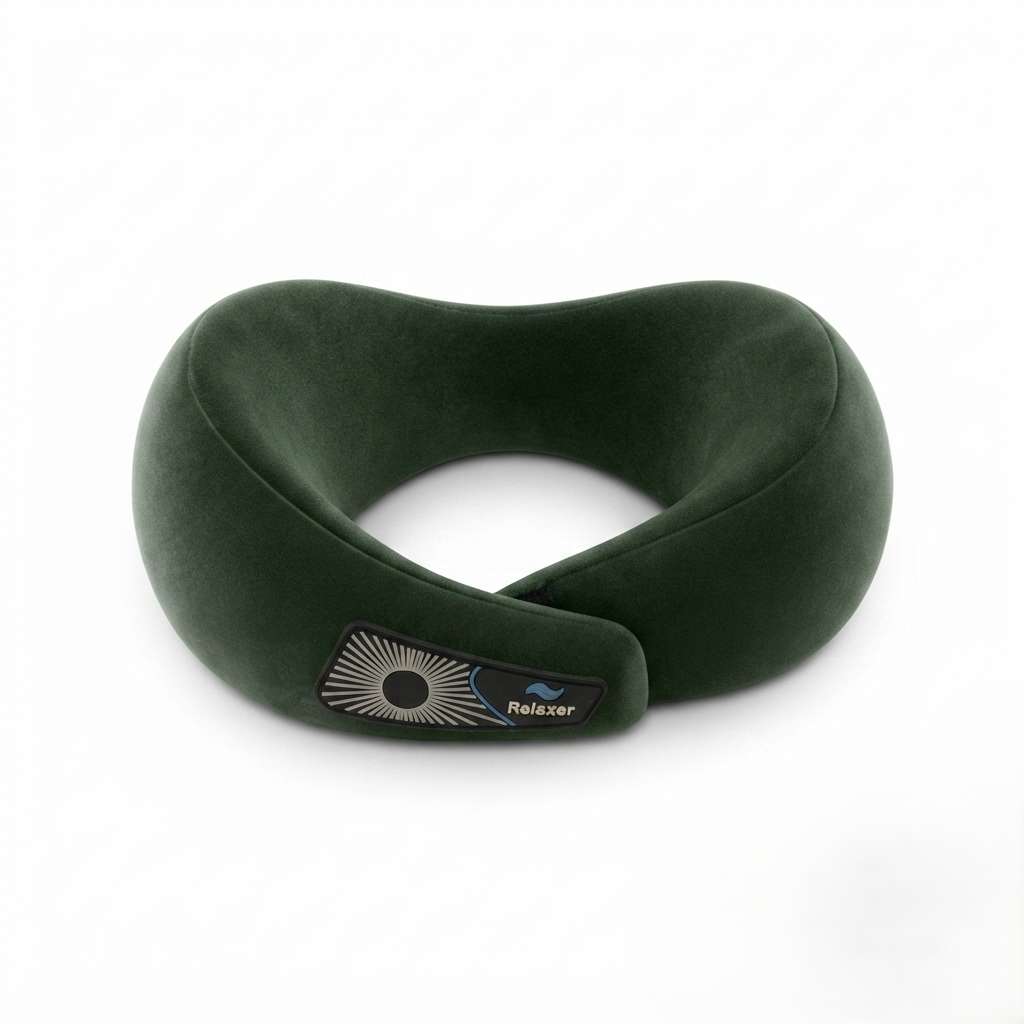360° Adjustable Travel Neck Pillow with Chin Support