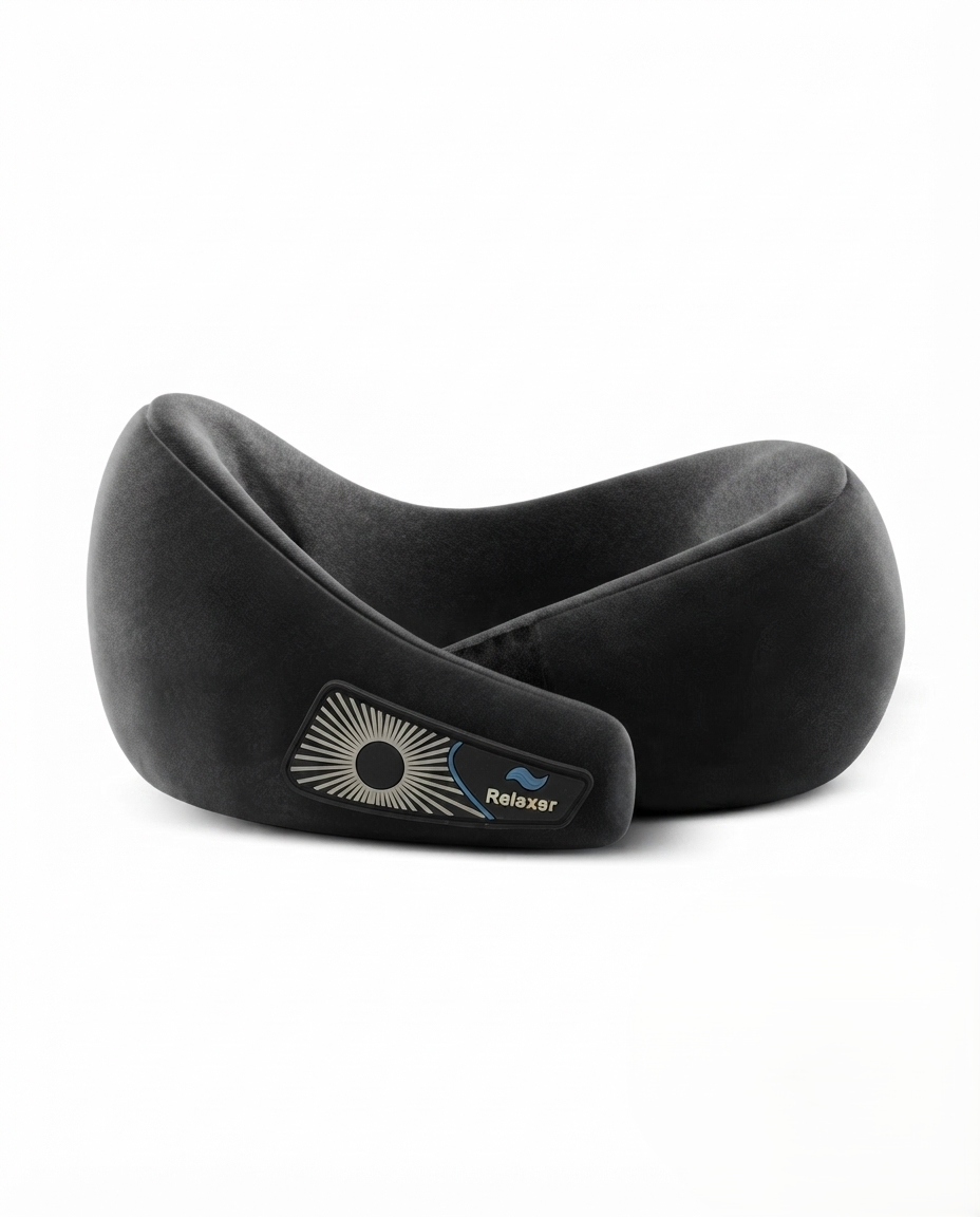 360° Adjustable Travel Neck Pillow with Chin Support