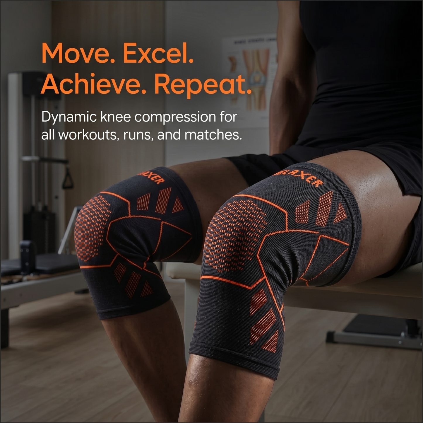 Relaxer Orthopedic Compression Knee Cap