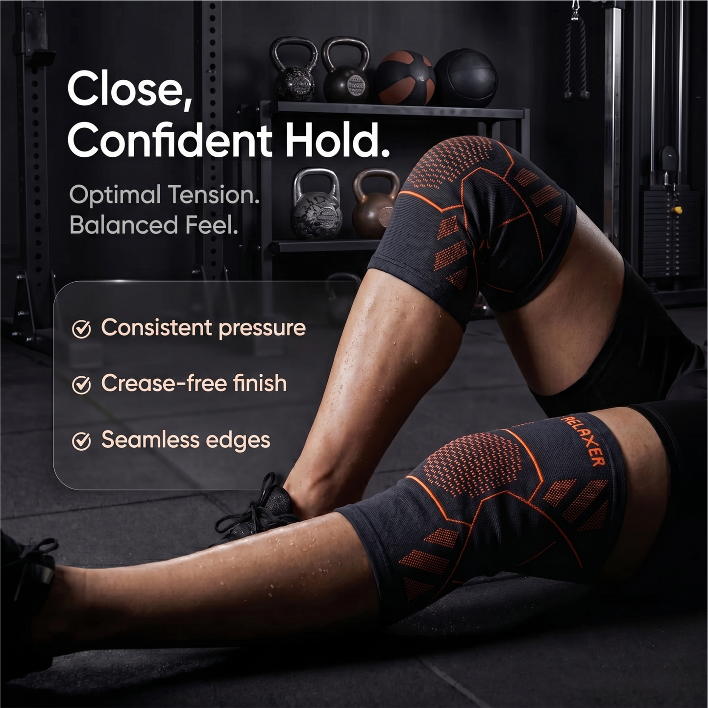 Relaxer Orthopedic Compression Knee Cap
