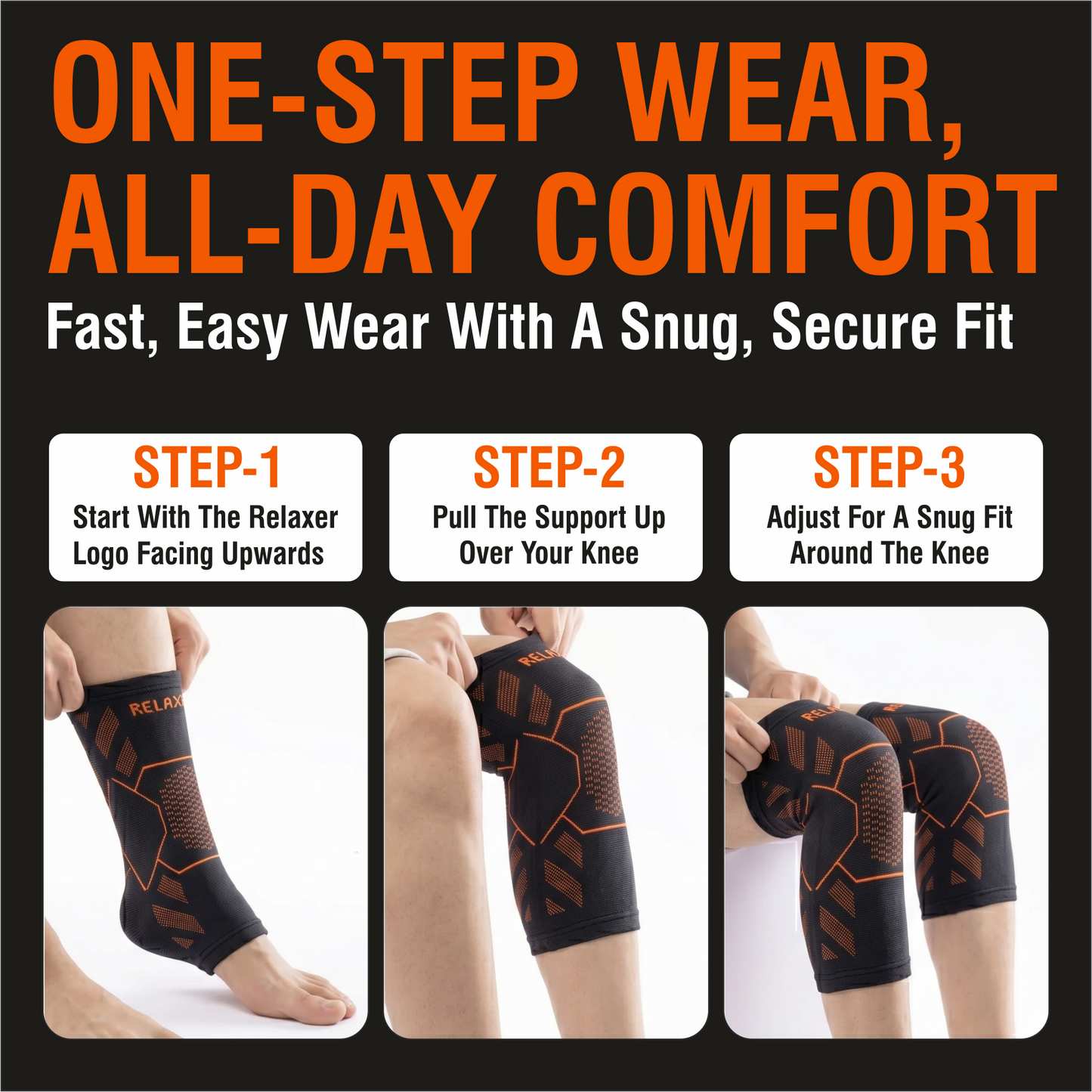 Relaxer Orthopedic Compression Knee Cap