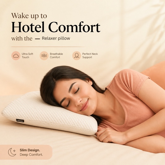 Relaxer Orthopedic Memory Foam Pillow