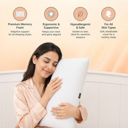 Relaxer Orthopedic Memory Foam Pillow