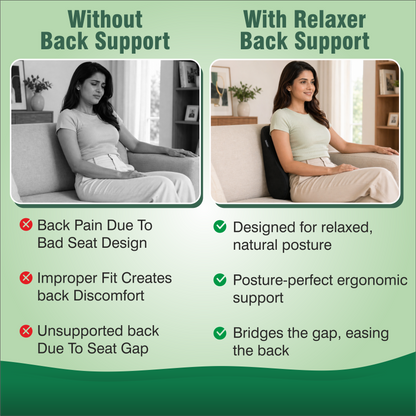 Relaxer Orthopedic Sofa Back Support