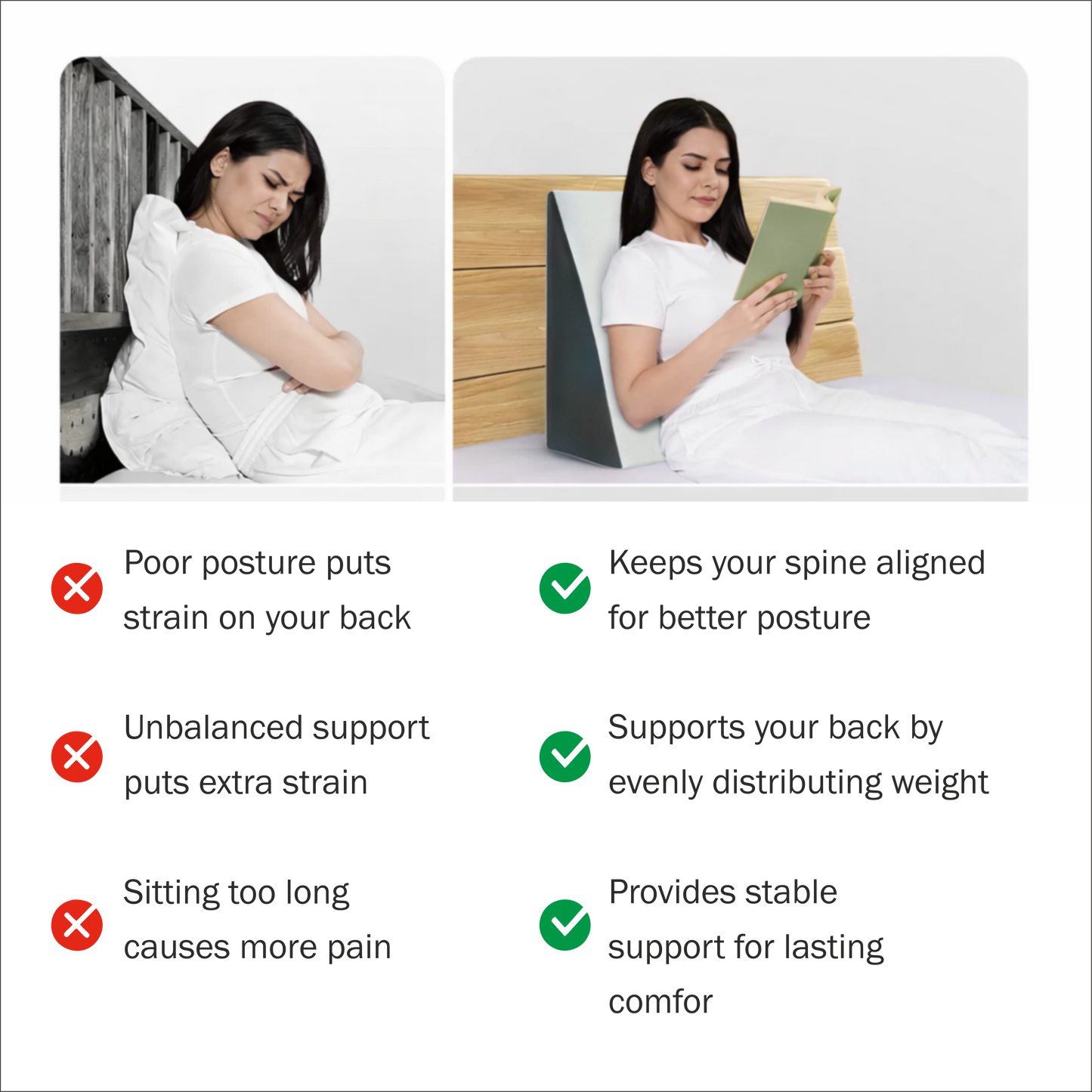 Relaxer Ultimate Orthopedic Big Wedge Pillow