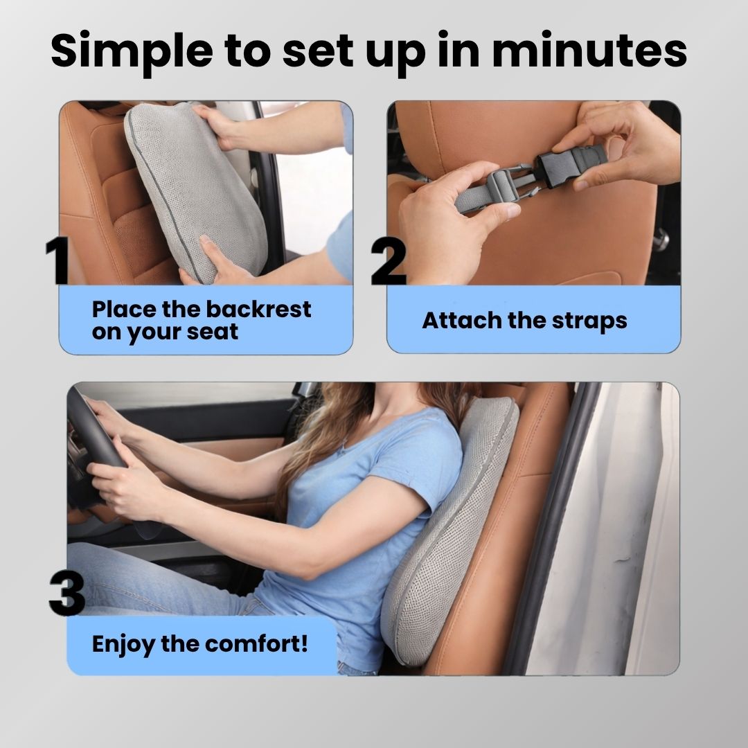 Relaxer Orthopedic Car Lumbar Support