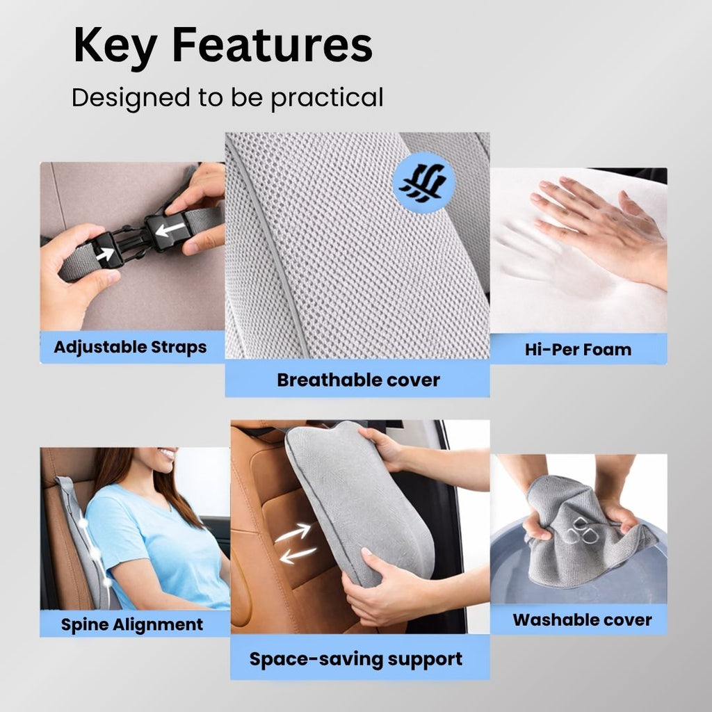 Orthopedic Car Comfort Combo for Neck & Back Support