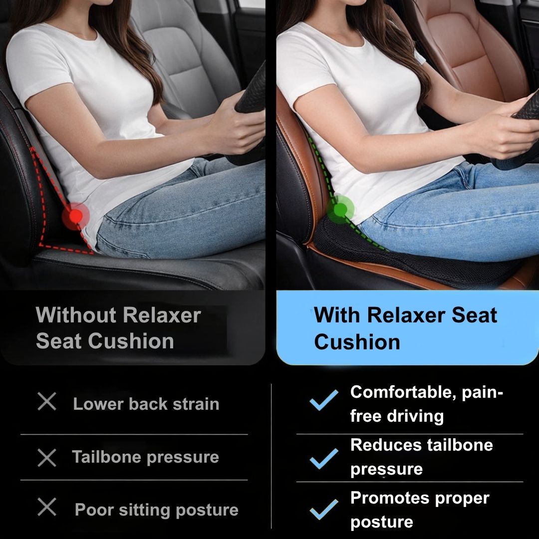 Relaxer Orthopedic Car Tailbone Support
