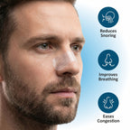 Adult Nasal Strip for Better Breathing, Snoring Reduction & Nasal Airflow Support Relaxer