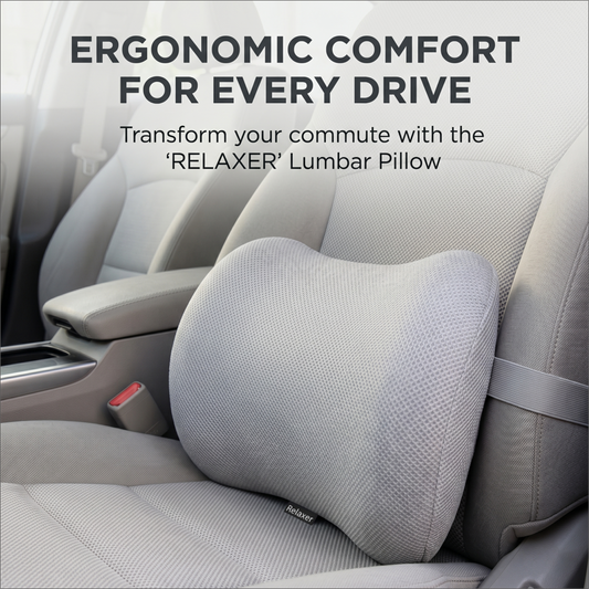 Orthopedic Lumbar Support Pillow for Back Pain Relief