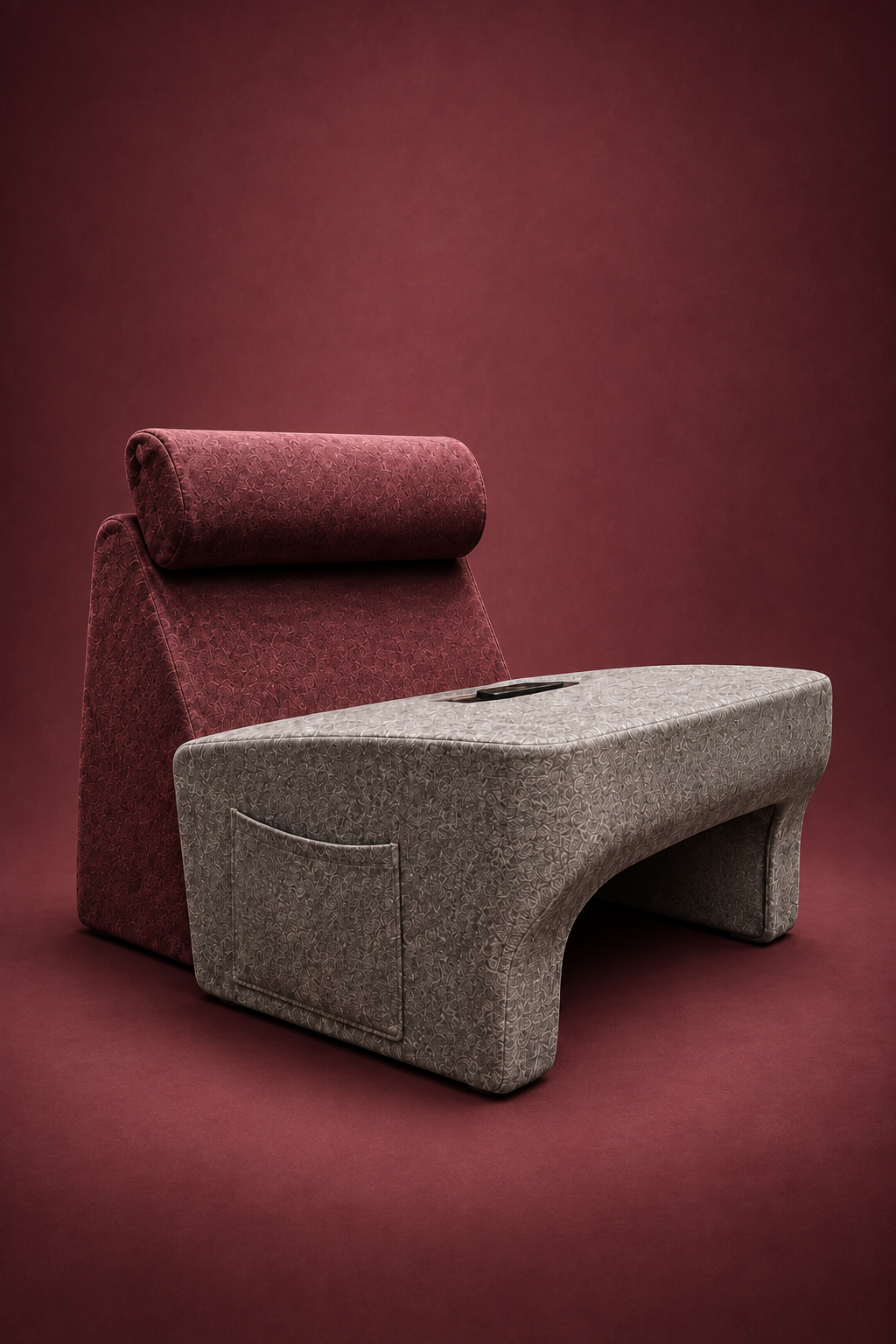 Bed Wedge Pillow & Lap Desk Set for Work & Reading Relaxer