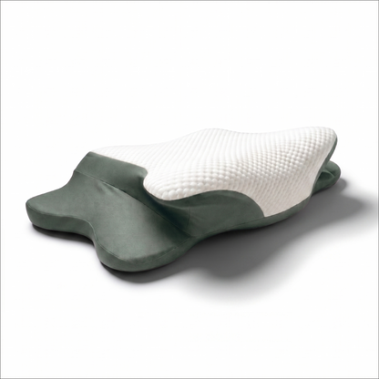 Relaxer Butterfly Cervical Pillow | Memory Foam Neck & Shoulder Support | Relieves Neck Pain, Arm Numbness & Snoring | All Sleepers - Relaxer