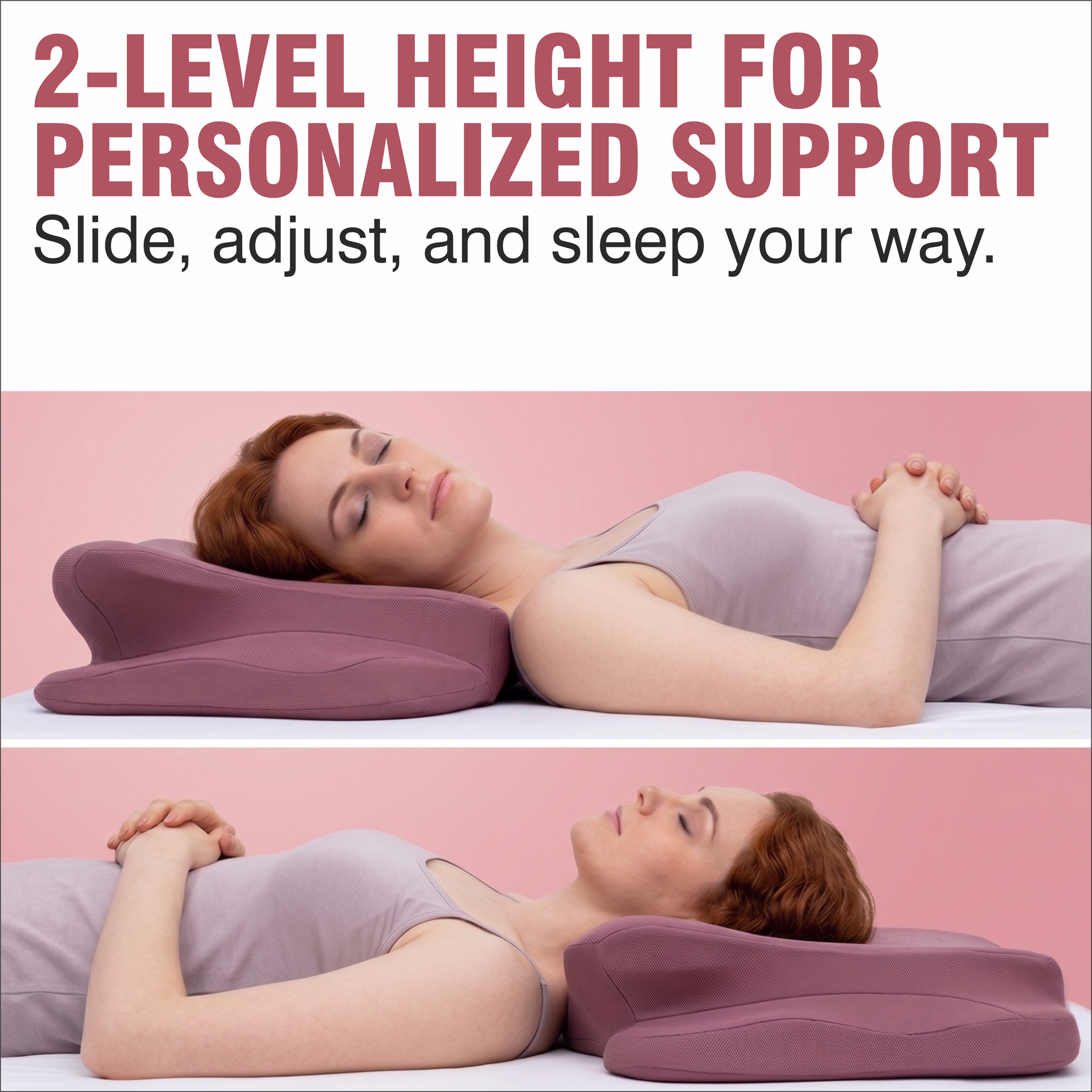Relaxer Butterfly Cervical Pillow | Memory Foam Neck & Shoulder Support | Relieves Neck Pain, Arm Numbness & Snoring | All Sleepers - Relaxer