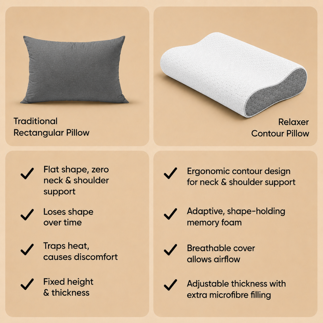 Relaxer Orthopedic Cervical Pillow