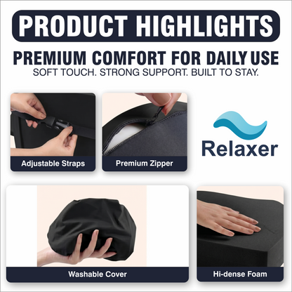 Relaxer Orthopedic Chair Backrest