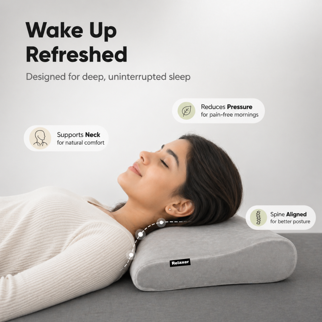 Relaxer Orthopedic Contour Pillow - Relaxer