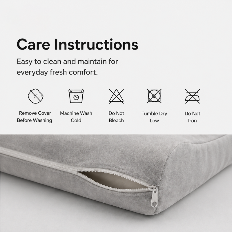 Wake up feeling refreshed and free from morning stiffness with a pillow designed for total relaxation.