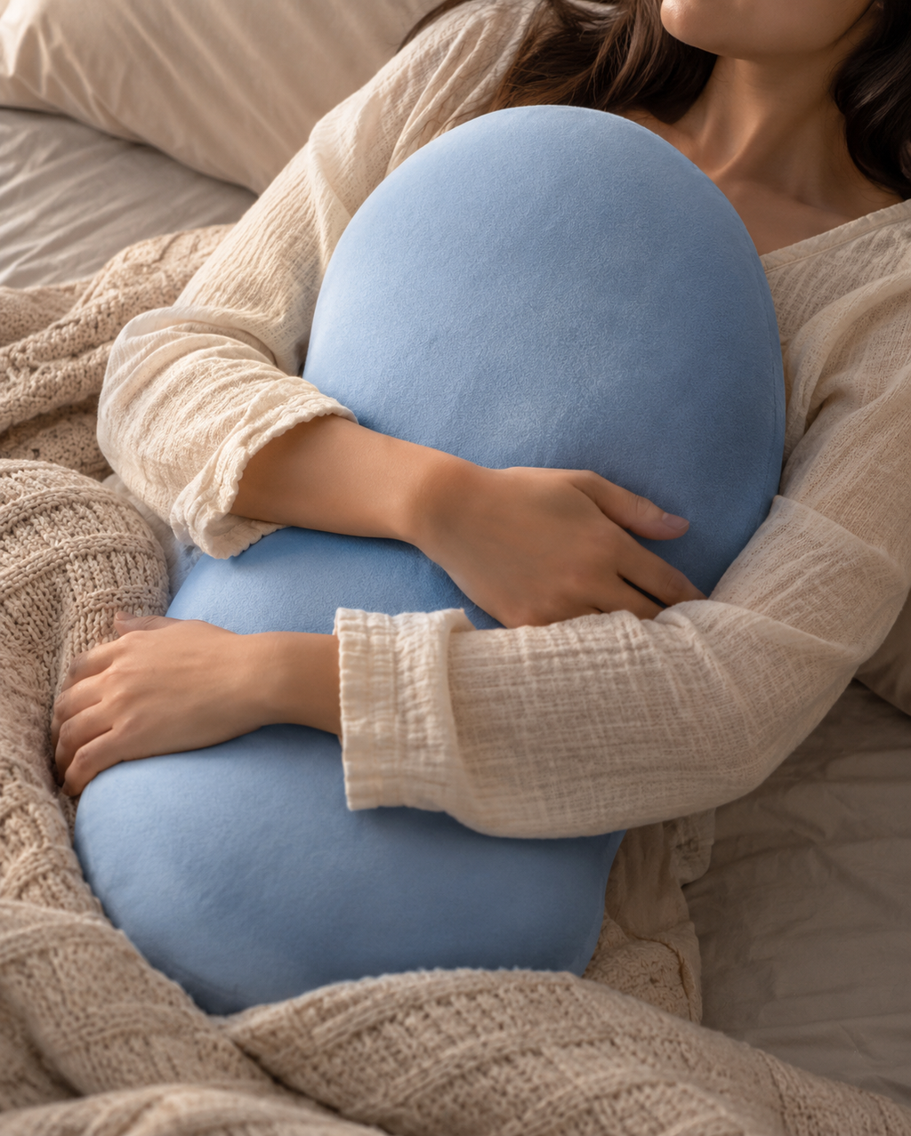 Cuddle Pillow for Hugging, Comfort & Better Sleep Relaxer