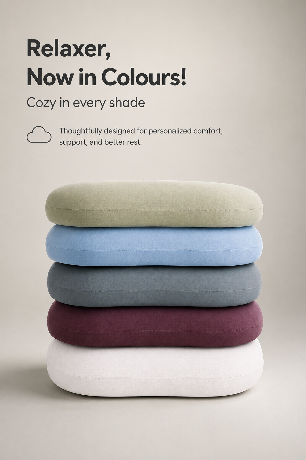 Cuddle Pillow for Hugging, Comfort & Better Sleep Relaxer