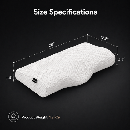 Relaxer Orthopedic Neck Shoulder Plus Pillow