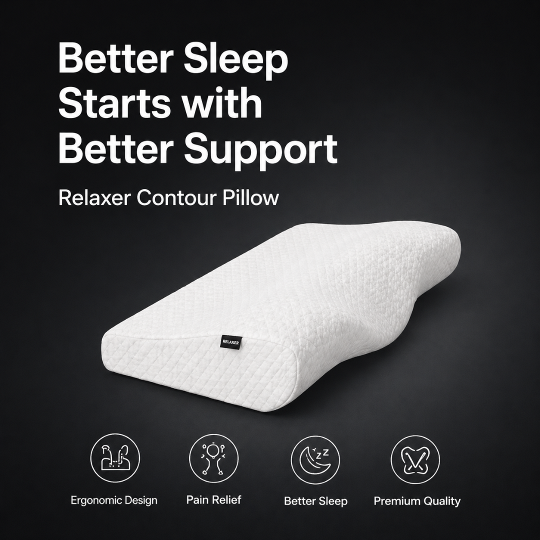 Relaxer Orthopedic Neck Shoulder Plus Pillow